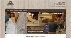 Desktop Screenshot of burnett-sons.com